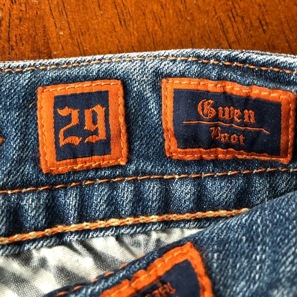 Rock Revival Gwen Bootcut Jeans Sz 29 EUC - Picture 8 of 16